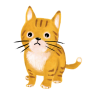 可愛い子猫のイラスト