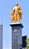 黄金の織田信長公像