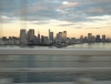 東京湾から見た高層ビル群