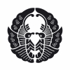 家紋　蝶